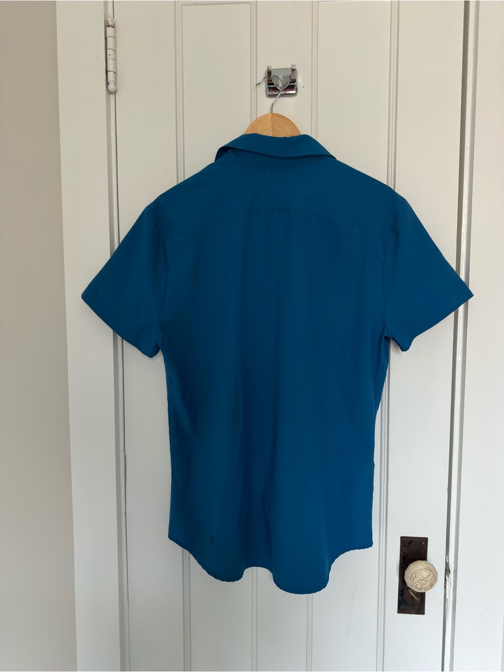 all in motion Men's Short-Sleeve Button-Down Shirt โ Teal - Picture 4 of 5